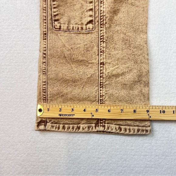 MOTHER Jeans The Swiss Army Desperado Heel Jeans in Tan Sz 28 NWT - Picture 8 of 16